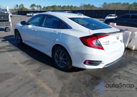 2020 Honda Civic Ex z USA, uszkodzony, nr VIN 19XFC1F35LE220125